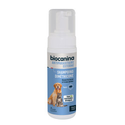 Biocanina Shampoing Mousse sans rinçage et sans pesticide