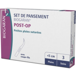 Set de pansement post-opératoire Biogaran Petite plaie 5 cm