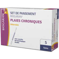 Set de pansement Plaies chroniques détersion Biogaran