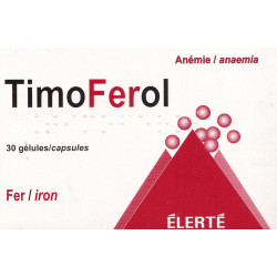 TimoFerol Fer 30 Gélules