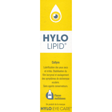 Hylo Lipid Collyre en flacon 3 ml