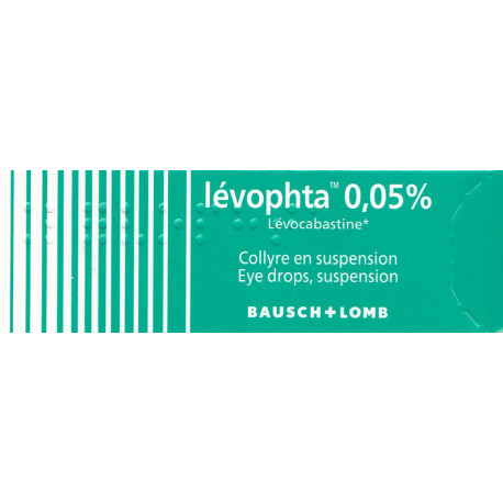 Lévophta 0,05 % Lévocabastine Collyre 5 ml