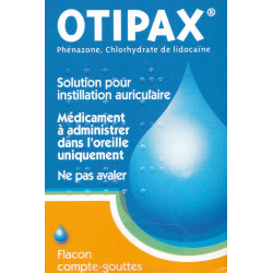 Otipax Phénazone / Chlorhydrate de lidocaïne Gouttes auriculaires