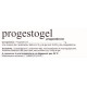 Progestogel Progestérone Gel pour application cutanée composition