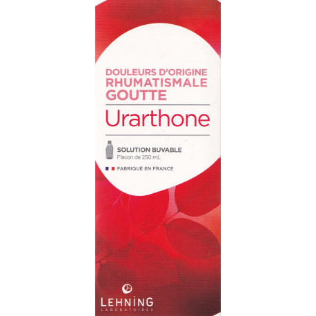 Urarthone Solution buvable 250 ml Lehning