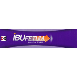 Ibufetum 5 % Gel ibuprofène 50 g