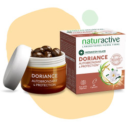 Doriance autobronzant & protection capsules Naturactive 30  capsules