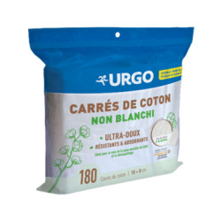 Urgo Carrés de Coton Non blanchi x180