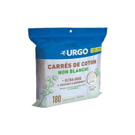 Urgo Carrés de Coton Non blanchi x180