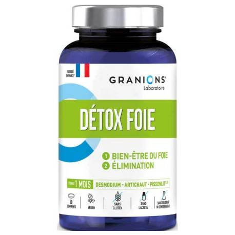 Détox Foie Granions 60 Comprimés