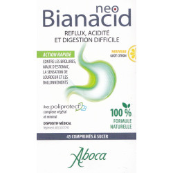 NeoBianacid 45 Comprimés à sucer Citron Aboca