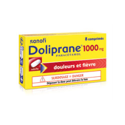 Doliprane 1000 mg 8 Comprimés
