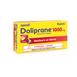 Doliprane 1000 mg 8 Gélules