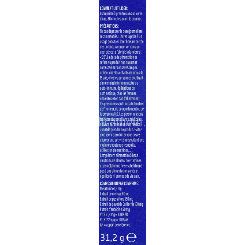Valdispert Sommeil & Énergie Matinale - 24 Comprimés - Avec Vitamines B6 Et B12
