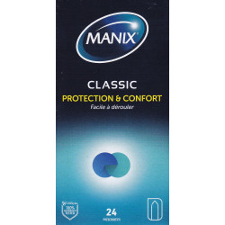 MANIX Classic Protection & Confort 24 Préservatifs