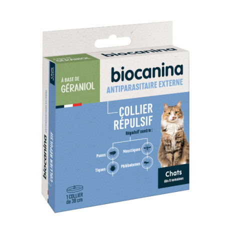 Collier répulsif Chat et chaton Biocanina