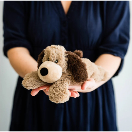 Peluche Chauffante Warmies Vache Highland - Sac De Blé Micro-ondable, Parfum Lavande, Pour Tous âges (30cm)