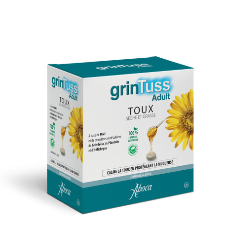 Grintuss Adult Comprimés Toux sèche et grasse Aboca