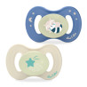 Sucettes anatomiques Duo Nuit Raton laveur +18 mois Luc & Léa