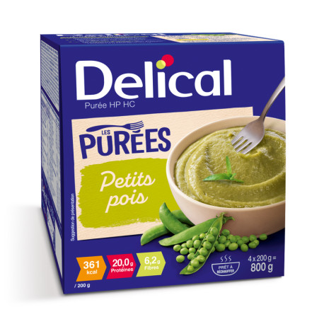 Delical Purée HP HC 200 g Petit poids