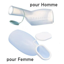 Urinal standard avec bouchon Homme/Femme