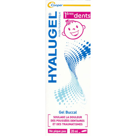 Hyalugel 1ères dents Gel 20 ml