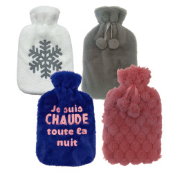 Bouillotte Housse polaire Cysellia