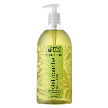 Gel douche Surgras Verveine Cosm'ethik MKL 1 litre