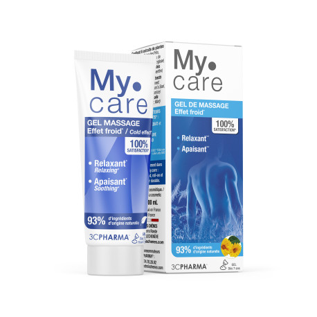 My Care Gel de massage Effet froid 3CPharma