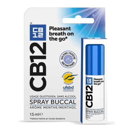 CB12 Spray Buccal Haleine fraîche 15 ml