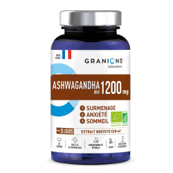 Ashwagandha 1200 mg BIO 60 Comprimés Granions