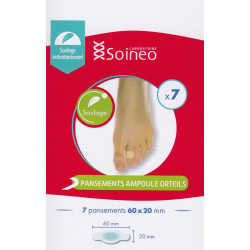 Pansements ampoules Orteils x7 Soineo