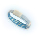 Bracelet Anti-moutiques Phosphorescent Bleu