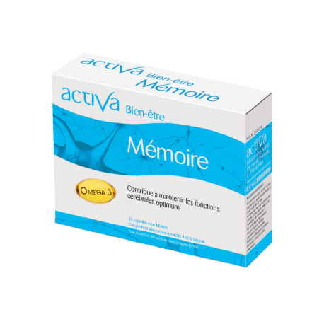 Activa Bien-être Mémoire 30 Capsules