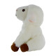 Bouillotte Peluche Mouton ZEN Déhoussable 25 cm