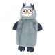 Bouillotte à Eau Hiboux 750 ml Déhoussable Peluche