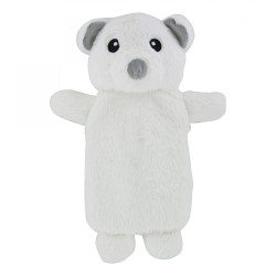 Bouillotte à Eau Ours polaire 750 ml Déhoussable Peluche