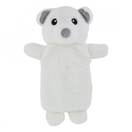 Bouillotte à Eau Ours polaire 750 ml Déhoussable Peluche