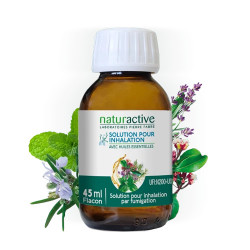 Solution pour inhalation Naturactive Flacon compte-goutte