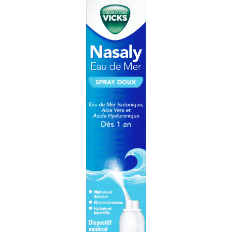 Nasaly Eau de Mer Spray Doux 120 ml
