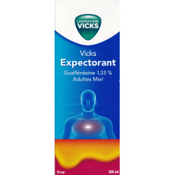 Vicks Expectorant Guaïfénésine Adulte 180 ml