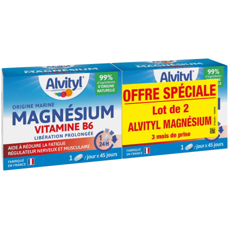 Alvityl Magnésium Vitamine B6 lot2 LP