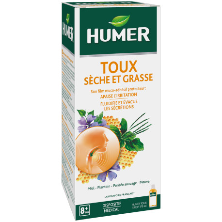 Humer Toux sèche et grasse Sirop