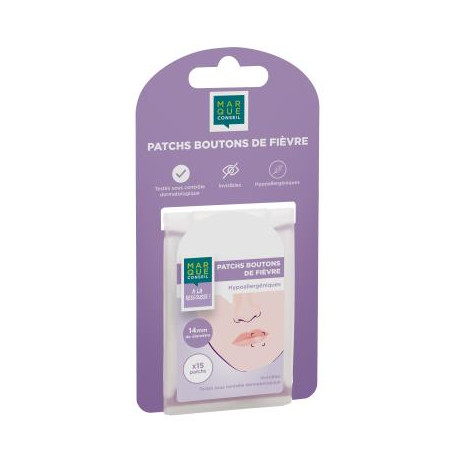 Patchs Boutons de fièvre Marque Conseil