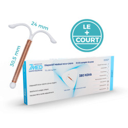 7MED 380 NSHA DIU Short AVEC kit de pose (sans spéculum)