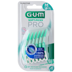 GUM SOFT-PICKS Pro Bâtonnets interdentaires Medium