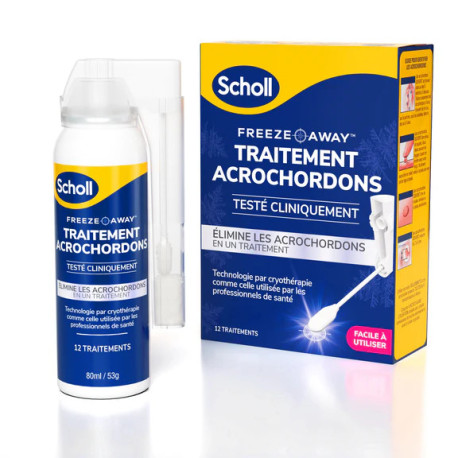 Traitement des Acrochordons Freeze Away SCHOLL