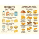 Exemples d'aliments contenant lactose.