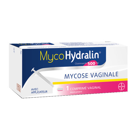 MycoHydralin 1 Comprimé vaginal avec applicateur
