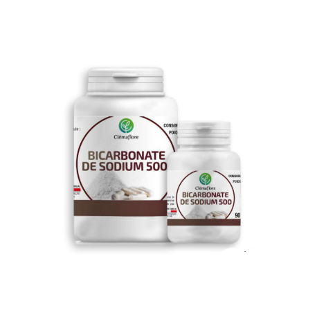 Bicarbonate de Sodium 500 mg Gélules Clémaflore